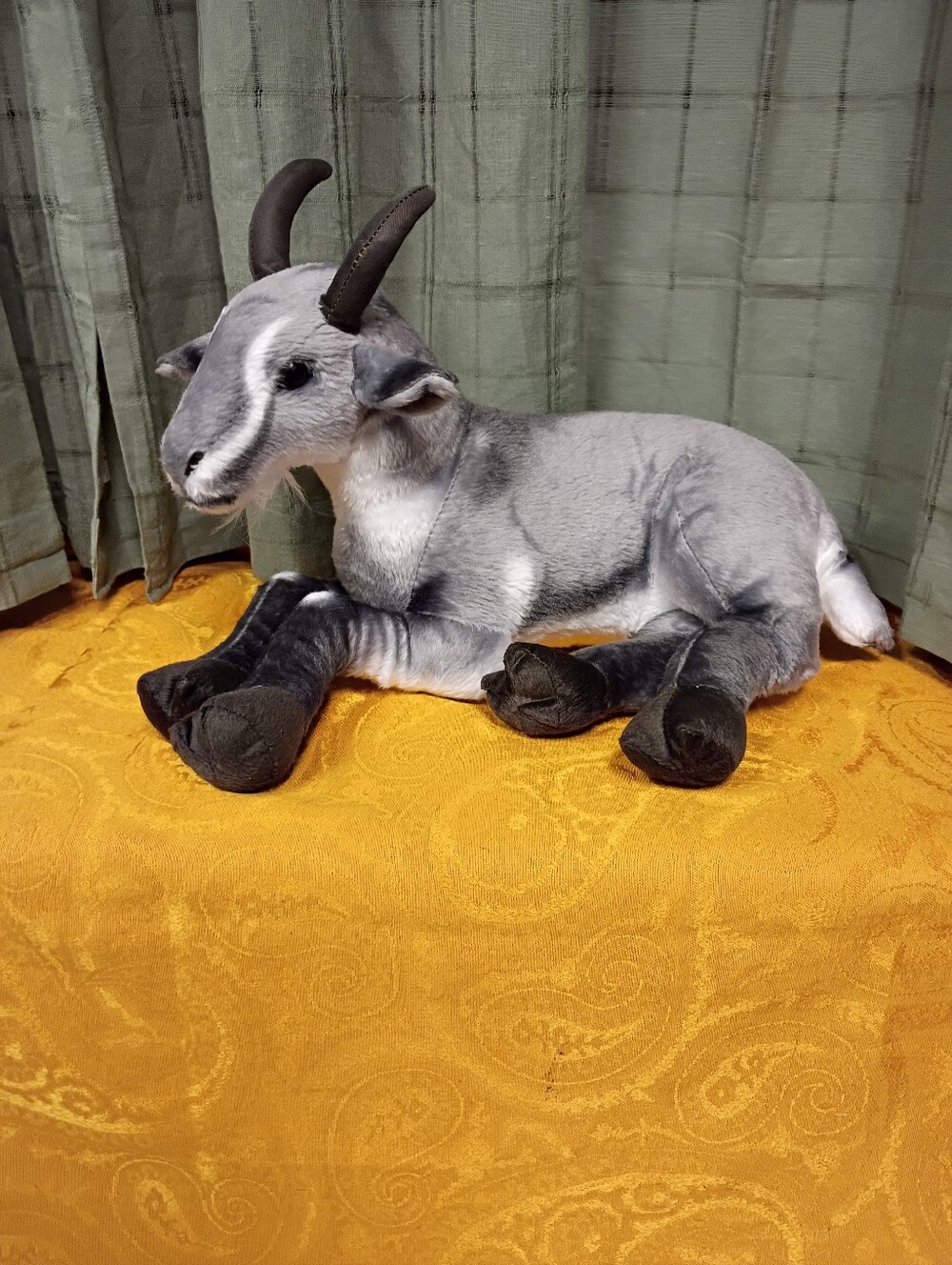 Tiger Tale Toys "Patrick The Pygmy Goat" Realistic Plush Animal 18"